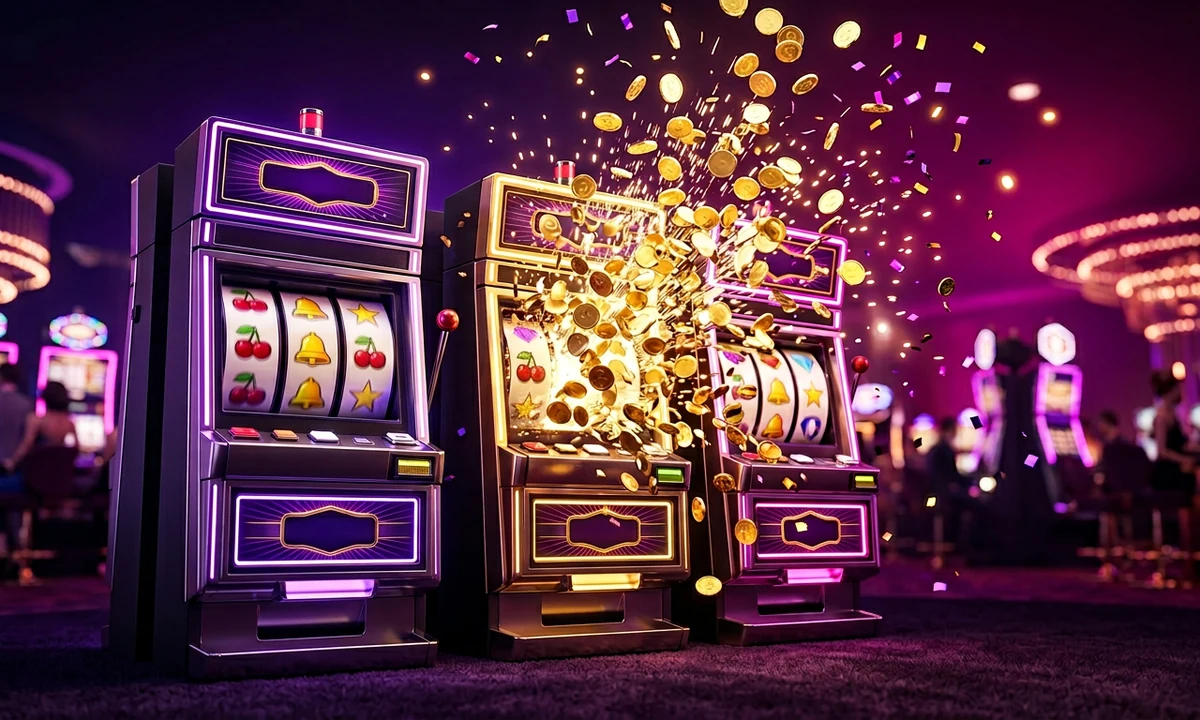 Modern slot interface with reward highlights