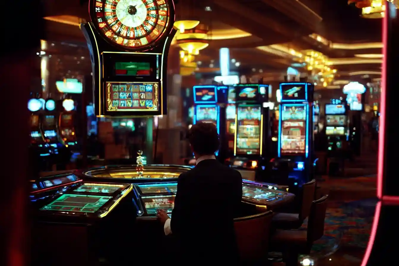 blank slot machine